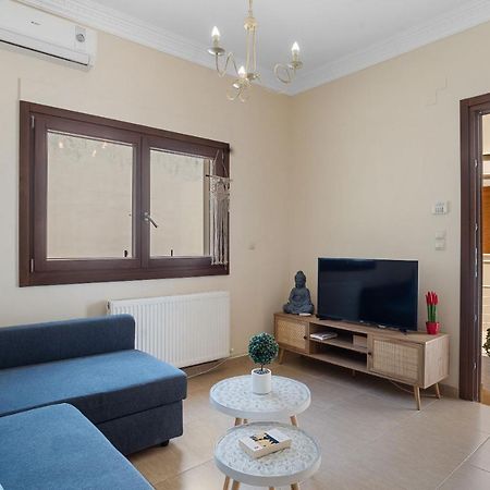 Amphitrite Beach House Chrissi Akti Chania Exterior foto